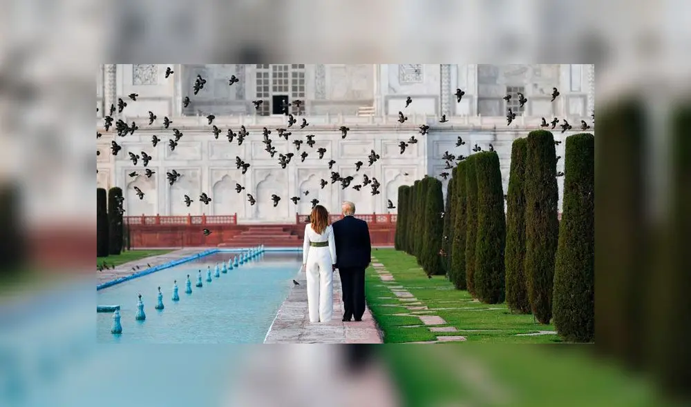 Donald Trump llegó a la India: estadio repleto, comparsa y discurso inmortalizaron visita [VIDEO]