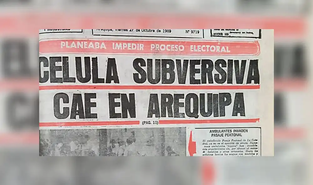 Fue un mito que violencia terrorista no afectó Arequipa