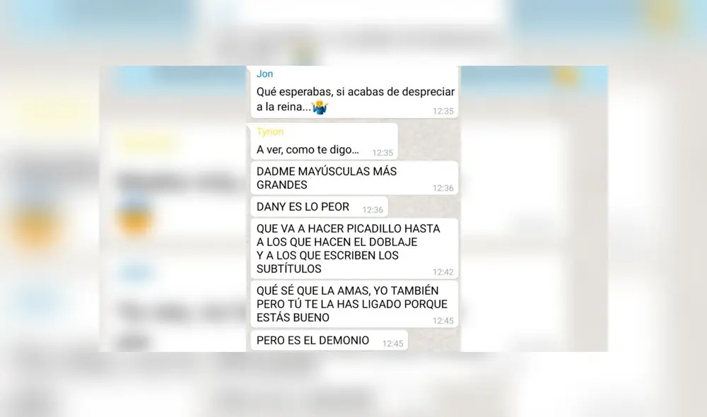 El último capítulo de Game of Thrones explicado como un grupo de WhatsApp [FOTOS]