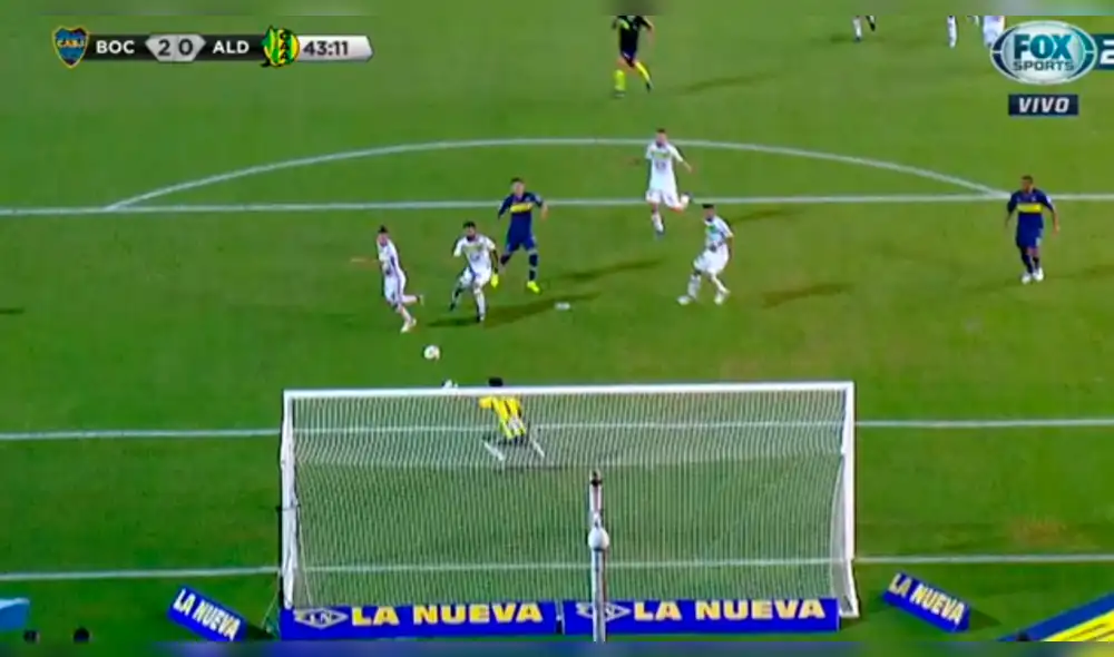 Boca vs Aldosivi: la gran combinación del 'Xeneize' que terminó en el golazo de Zárate