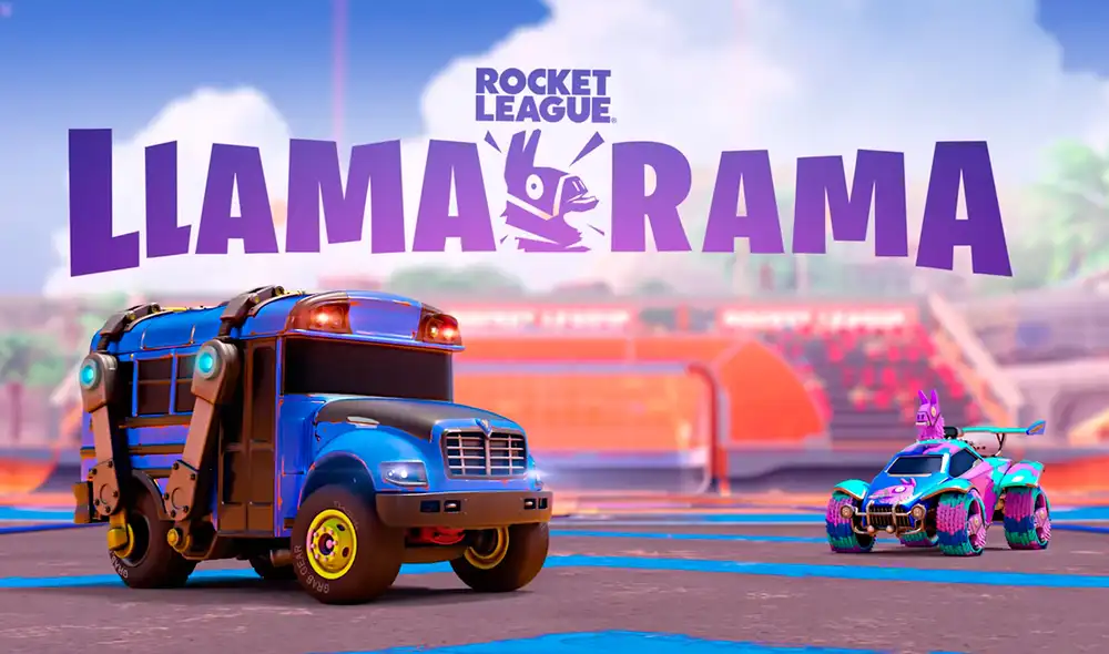 Fortnite anuncia evento crossover con Rocket League. Foto: Fortnite.