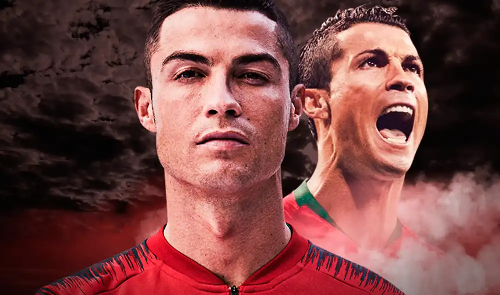 Cristiano Ronaldo se convirtió en el primer futbolista en llegar a los 100 goles a nivel selección en Europa. (Gráfica: Fabrizio Oviedo/La República).