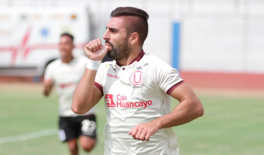 Gol de Luis Urruti en el Universitario vs. Sport Boys. Gol de Luis Urruti en el Universitario vs. Sport Boys.