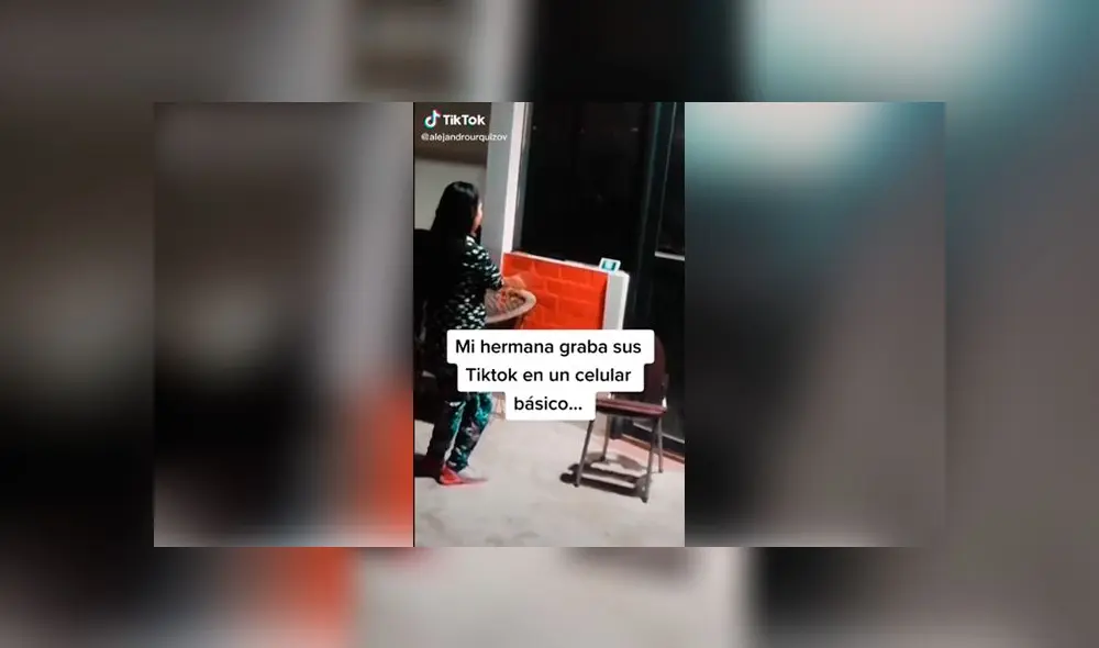 Desliza las imágenes para ver el increíble gesto que tuvo un joven con su hermana. Foto: TikTok