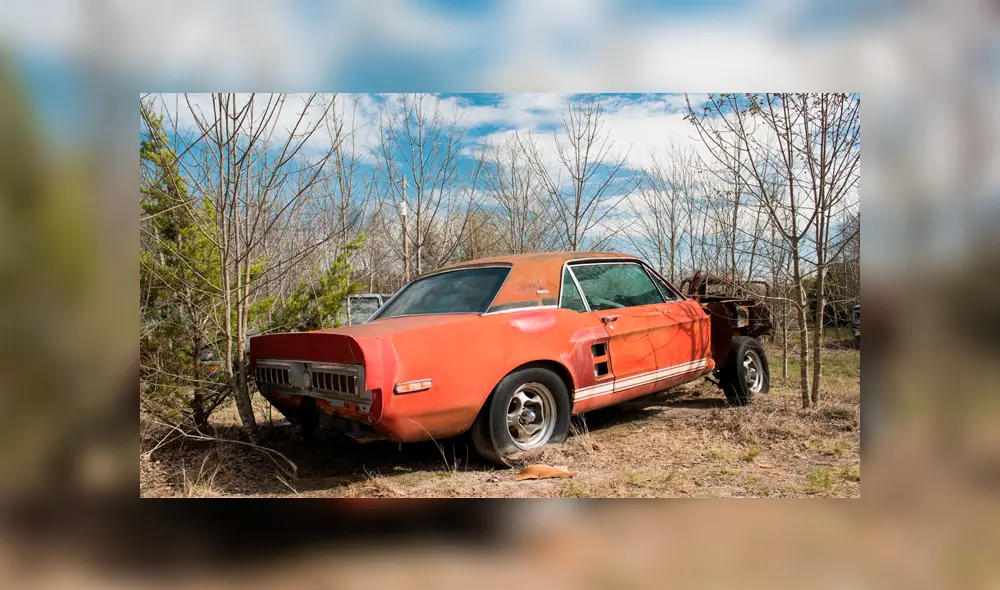 Abandonó su auto durante 20 años sin saber que era una joya automotriz [FOTOS]