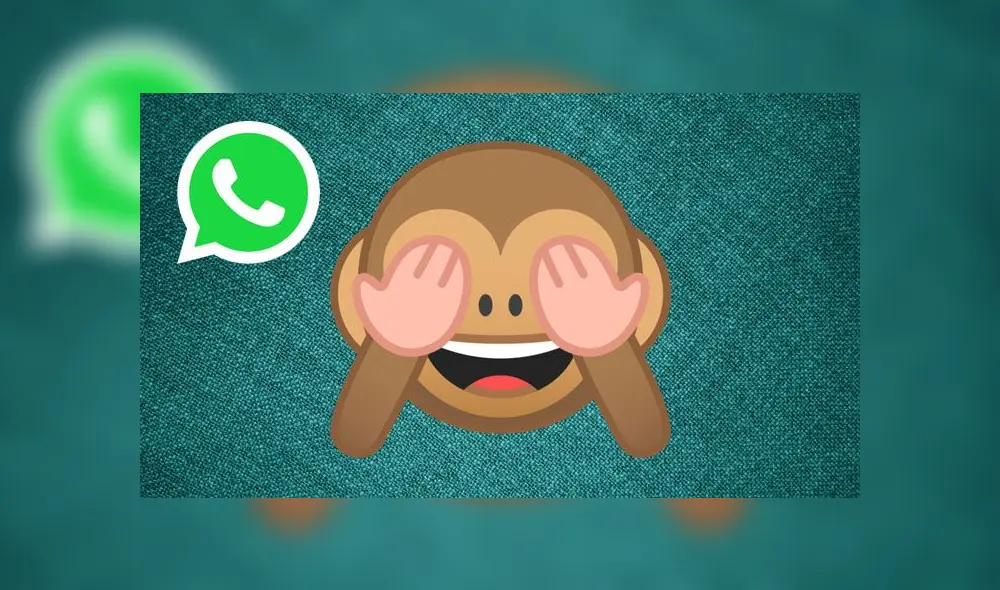 El emoji del monito tapándose la cara.