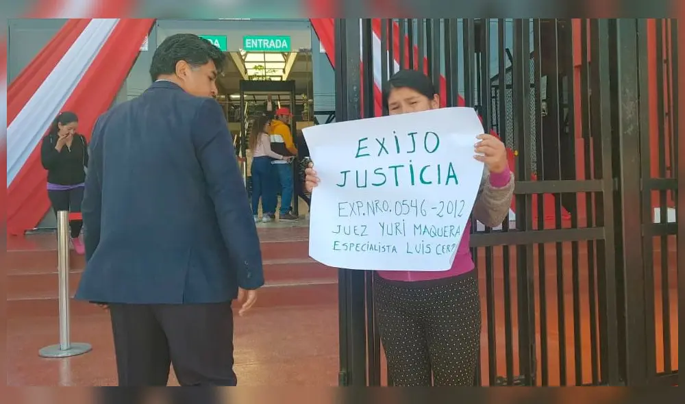 Tacna. Madre de familia exige justicia y que empresa pagué reparación civil a su favor.