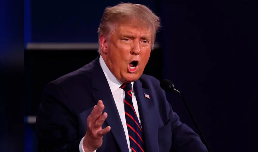 Donald Trump también apuntó su artillería contra los medios de comunicación que el sábado 7 de noviembre confirmaron la victoria de Biden. Foto: AFP