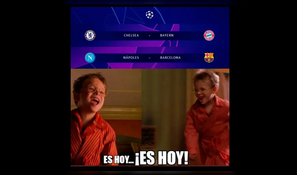 Champions League: memes de los octavos de final. Foto: Facebook