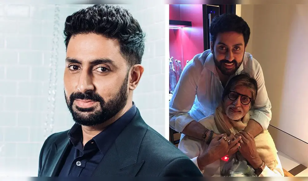 Abhishek Bachchan es hijo del actor leyenda de Bollywood Amitabh Bachchan. Foto: composición Abhishek Bachchan es hijo del actor leyenda de Bollywood Amitabh Bachchan. Foto: composición