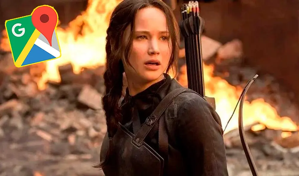 Desliza las imágenes para ver cómo luce la ciudad donde se filmó Los juegos del hambre. captura de Google Maps