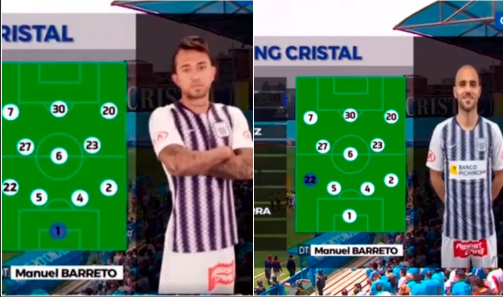 Gol Perú cometió un error durante la transmisión del Sporting Cristal vs. Carlos A. Mannucci.