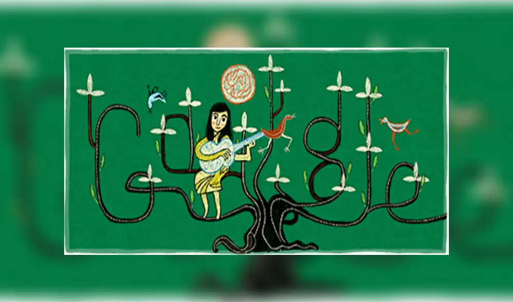 Violeta Parra: Google conmemora el centenario de nacimiento de la artista chilena 