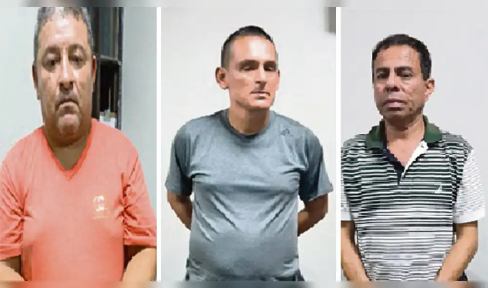 Capturados. Policía detiene a tres peligrosos roba casas.