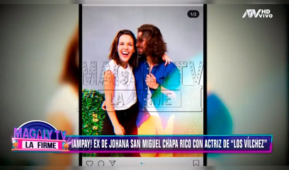 Ex de Johanna San Miguel es captado besando a conocida actriz [VIDEO]