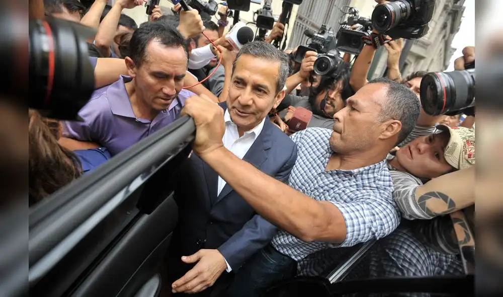 Humala reaparece y dice que no pertenece al “club de presidentes prófugos” 