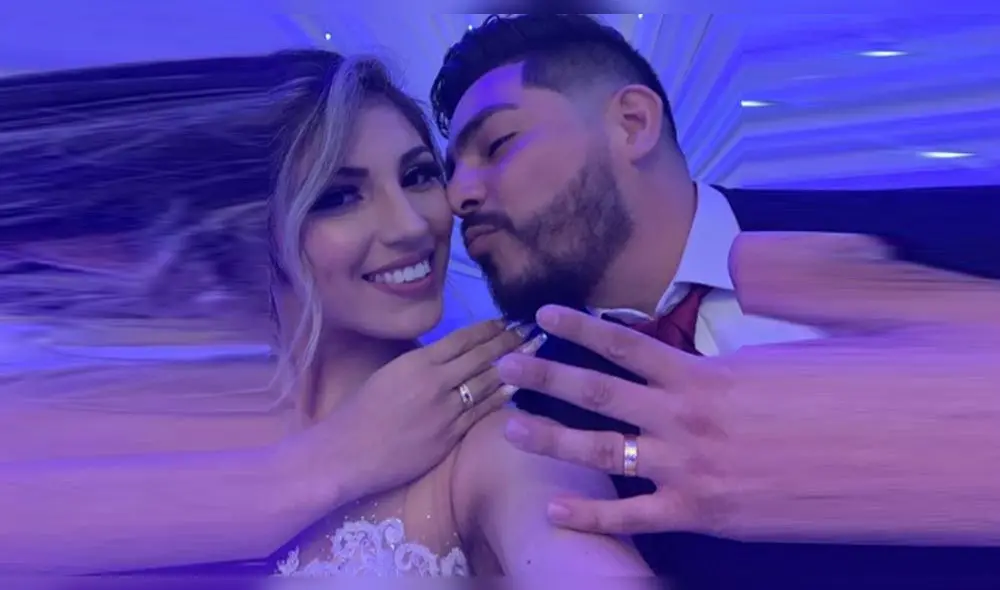 Erick Elera se unió a Allison Pastor en ostentosa boda  [FOTOS]
