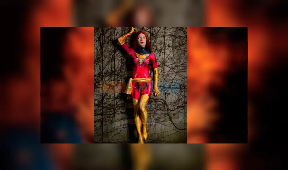 Instagram: chica hace sexy cosplay de 'Phoenix', el personaje de Sophie Turner en X-Men [FOTOS]