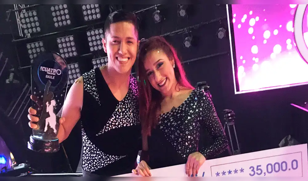 Los 4 finalistas baile: Carlos y Karla se llevaron el ansiado trofeo superando a los hermanos Piro [VIDEO]