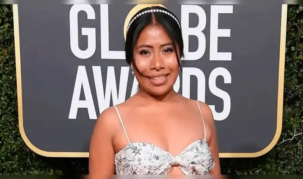 Críticas contra Yalitza Aparicio y el vestido que usó en los Golden Globes 2019 [VIDEO]