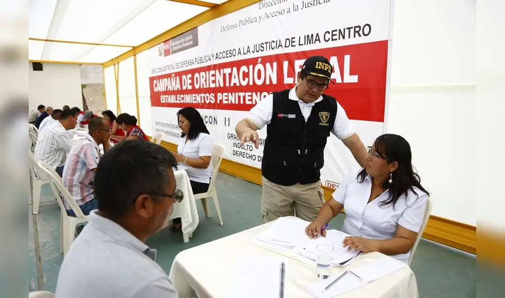 Inpe: 1.624 internos extranjeros recibieron asistencia legal gratuita