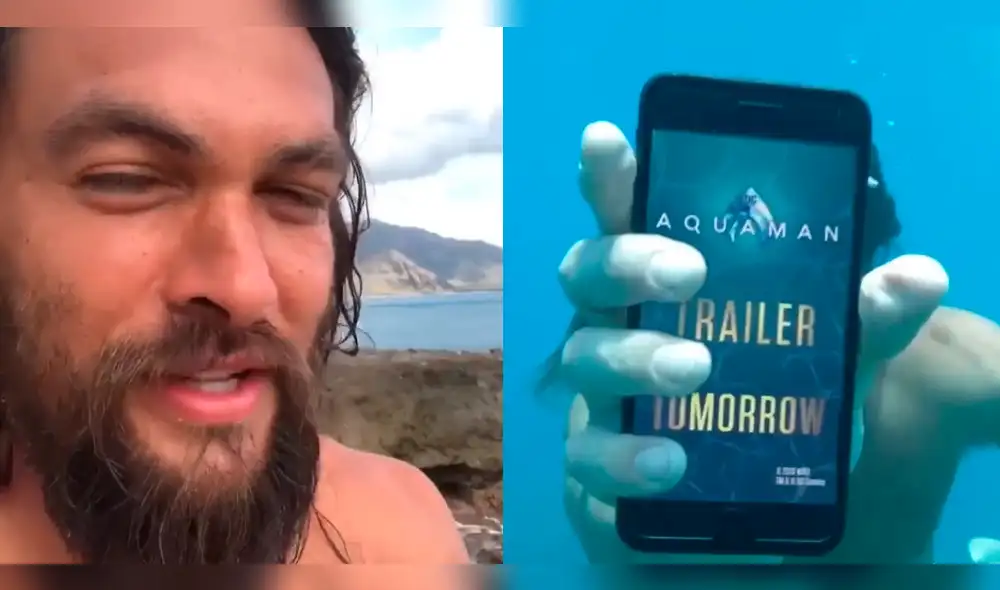 Instagram: Jason Momoa revela la fecha del estreno de Aquaman [VIDEO]