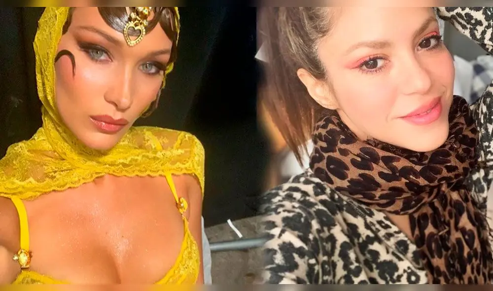 Shakira y Bella Hadid Instagram Shakira y Bella Hadid Instagram