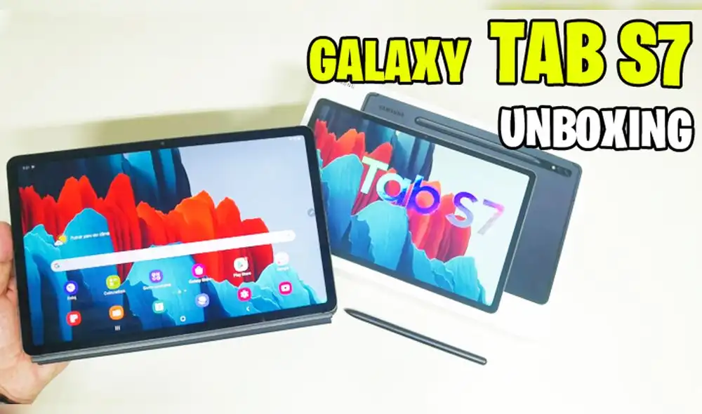 En este unboxing podrás conocer todo sobre la nueva tablet premium de Samsung. Foto: Daniel Robles