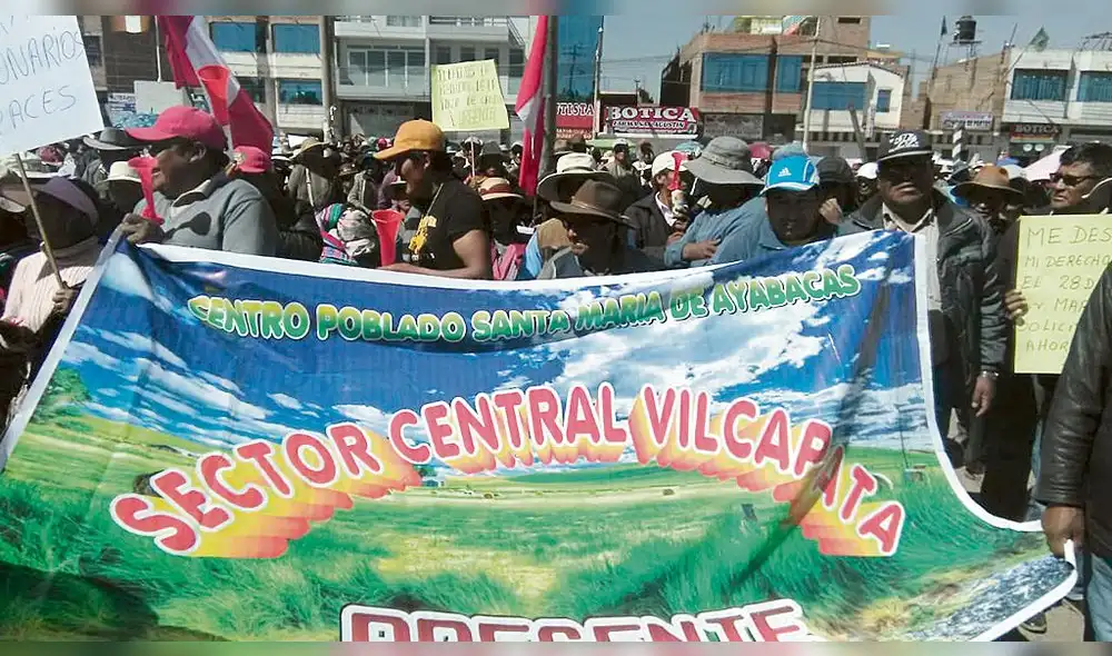 Población salió a marchar. Población salió a marchar.