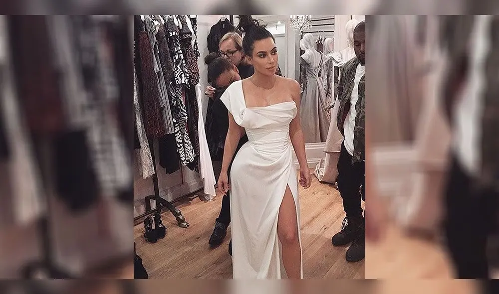 Kim Kardashian mostró parte íntima por casualidad al posar en transparencias [FOTO]