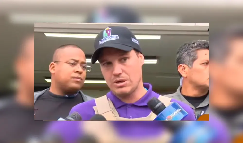 George Forsyth, alcalde de La Victoria George Forsyth, alcalde de La Victoria