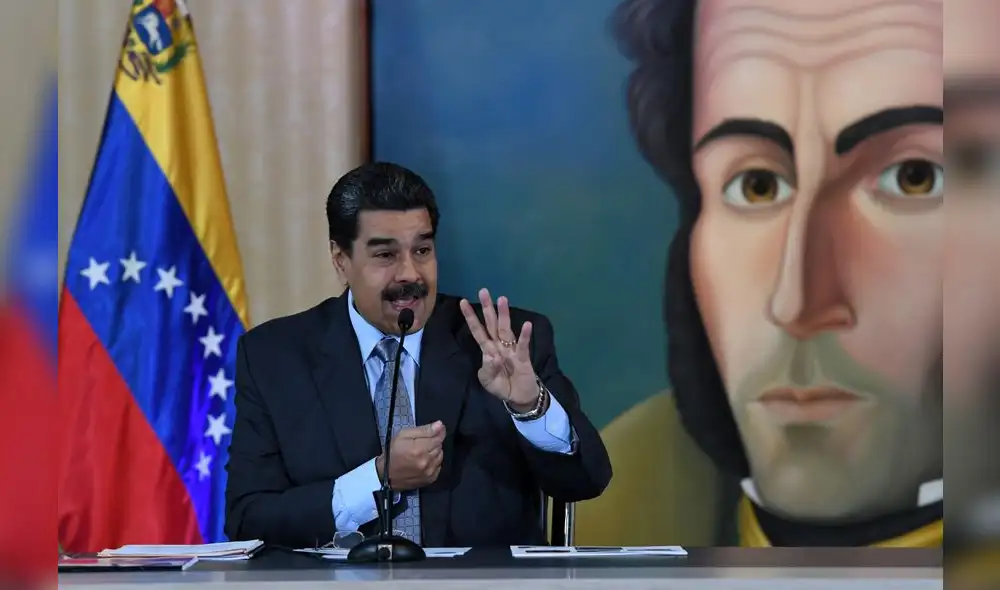 Maduro y Guaidó se pronuncian sobre actos xenófobos en Perú. Foto: AFP. Maduro y Guaidó se pronuncian sobre actos xenófobos en Perú. Foto: AFP.
