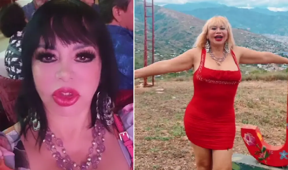 Susy Díaz impacta con nuevo color de cabello. Foto: Composición LR / Captura Instagram