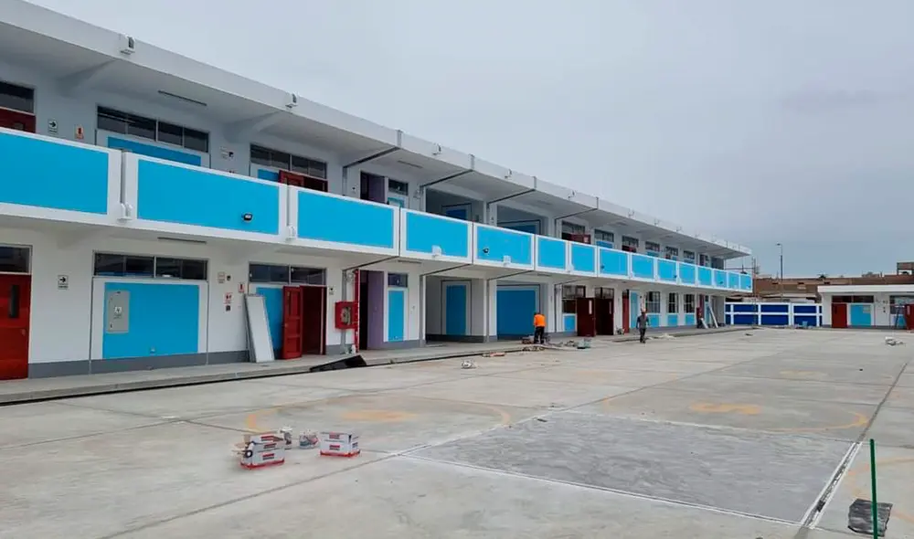 Nuevo local debió ser entregado en mayo de 2022. Foto: H. Rodríguez/La República Nuevo local debió ser entregado en mayo de 2022. Foto: H. Rodríguez/La República