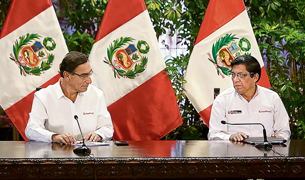 Mensaje. El presidente Vizcarra pidió a los peruanos tener calma y respetar las medidas.