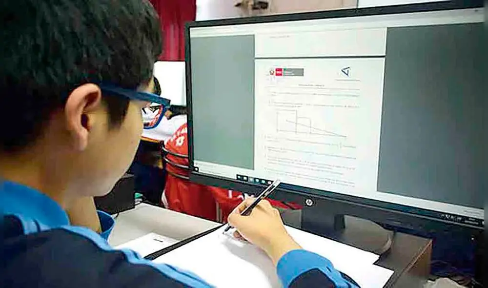 educación remota. La mayoría de escolares tuvo dificultades para adecuarse a este sistema, adecuado por las circunstancias.