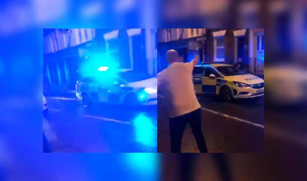 Desliza a la izquierda para ver la temeraria maniobra subida a YouTube. Foto: Captura.