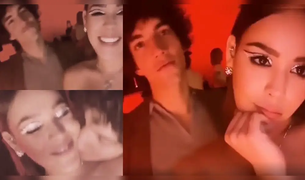 Actor de “Élite” da apasionado beso a Danna Paola en el cuello [VIDEO]