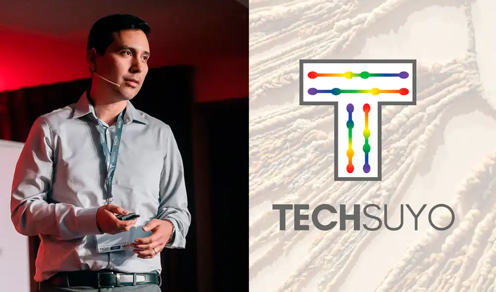 Victor Laguna es uno de los organizadores de Techsuyo, una conferencia que se desarrolla anualmente desde el 2016. Foto: composición La República / Vía Techsuyo.