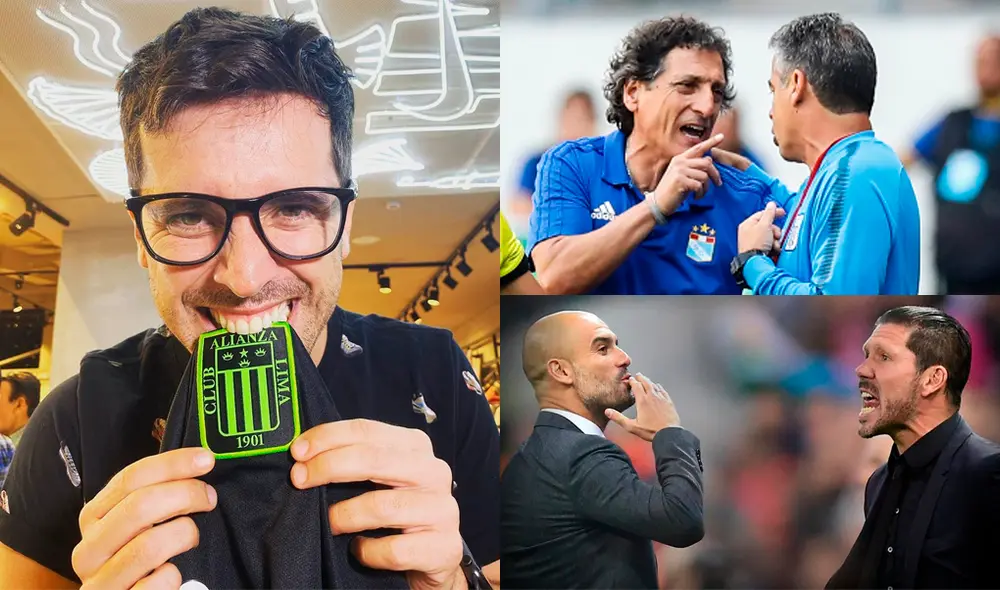 Jesús Alzamora conversó con Mario Salas y sobre cuando se enfrentó a Bengoechea en la Liga 1. Foto: Composición Jesús Alzamora conversó con Mario Salas y sobre cuando se enfrentó a Bengoechea en la Liga 1. Foto: Composición