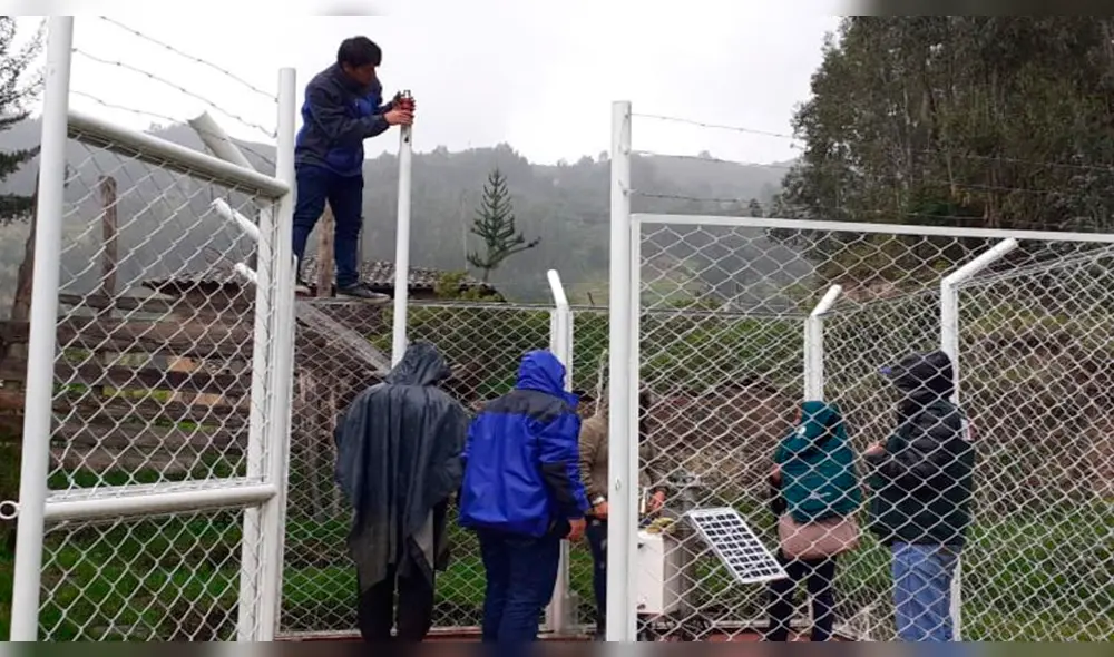 El sistema fue instalado por la Autoridad Local del Agua y Defensa Civil- El sistema fue instalado por la Autoridad Local del Agua y Defensa Civil-