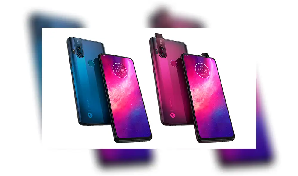 El Motorola One Hyper está disponible en Azul marino y Lila Orquídea . | Foto: Motorola