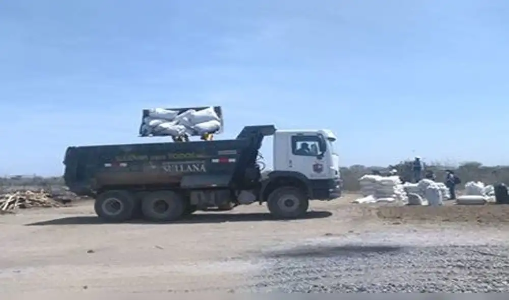 Piura: decomisan 29 toneladas de residuos hidrobiológicos en Sullana