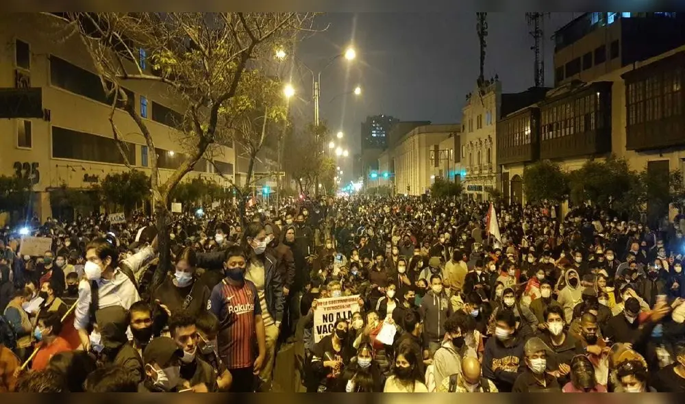 Protesta. Foto: Luis Villanueva / URPI - GLR