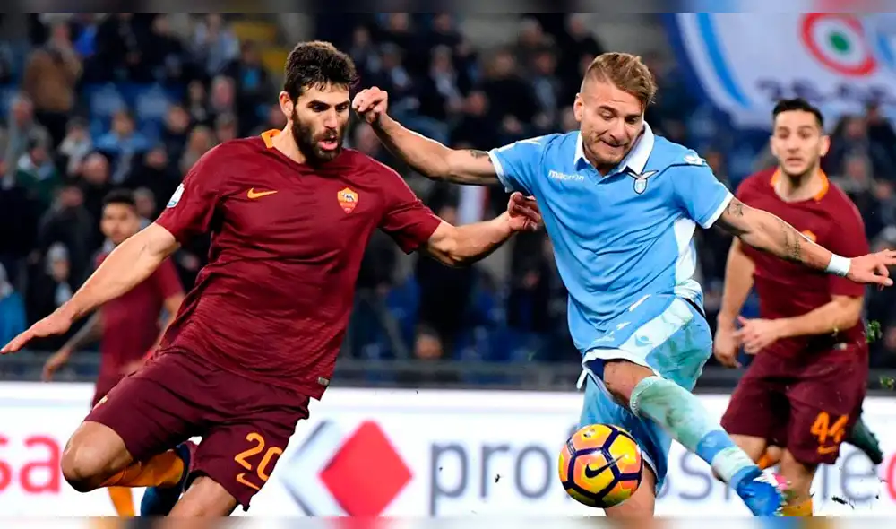 Roma se quedó con el clásico romano al vencer 3-1 a la Lazio por Serie A [RESUMEN]