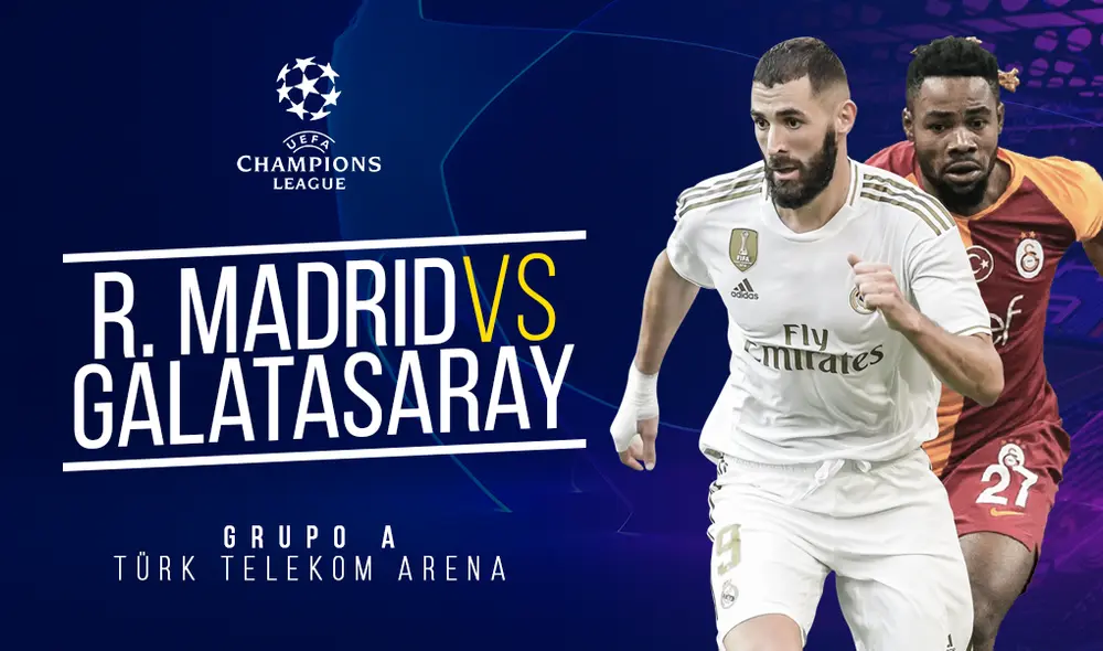 Real Madrid vs Galatasaray EN VIVO por la Champions League Real Madrid vs Galatasaray EN VIVO por la Champions League