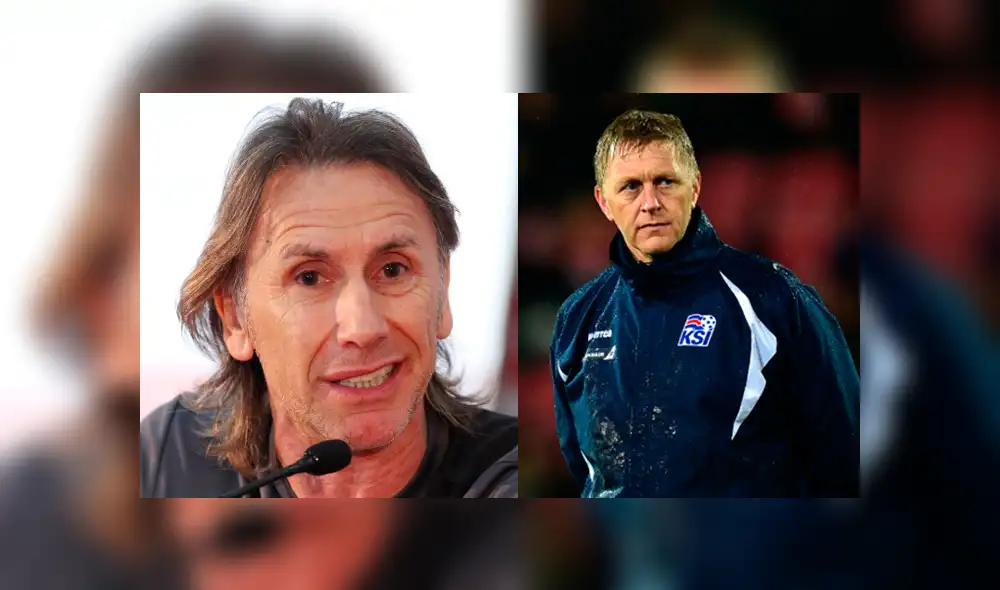 Selección Peruana: Ricardo Gareca es admirado por el entrenador de Islandia