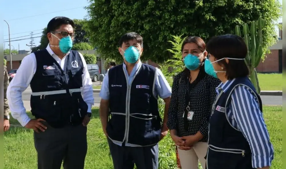 Zeballos supervisó instalaciones del INS para pruebas ante el COVID-19 Zeballos supervisó instalaciones del INS para pruebas ante el COVID-19