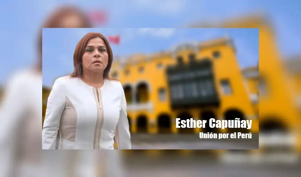 Esther Capuñay es candidata a la alcaldía de Lima por Unión por el Perú