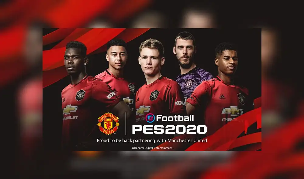 PES 2020 tiene la licencia exclusiva del Manchester United